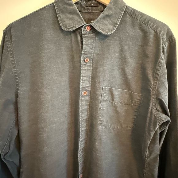 J. Crew Gray Casual Button Down Shirt - Slim Fit - Picture 3 of 5